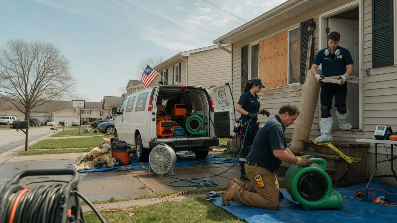 Water Damage Restoration in Mcewensville, PA near me